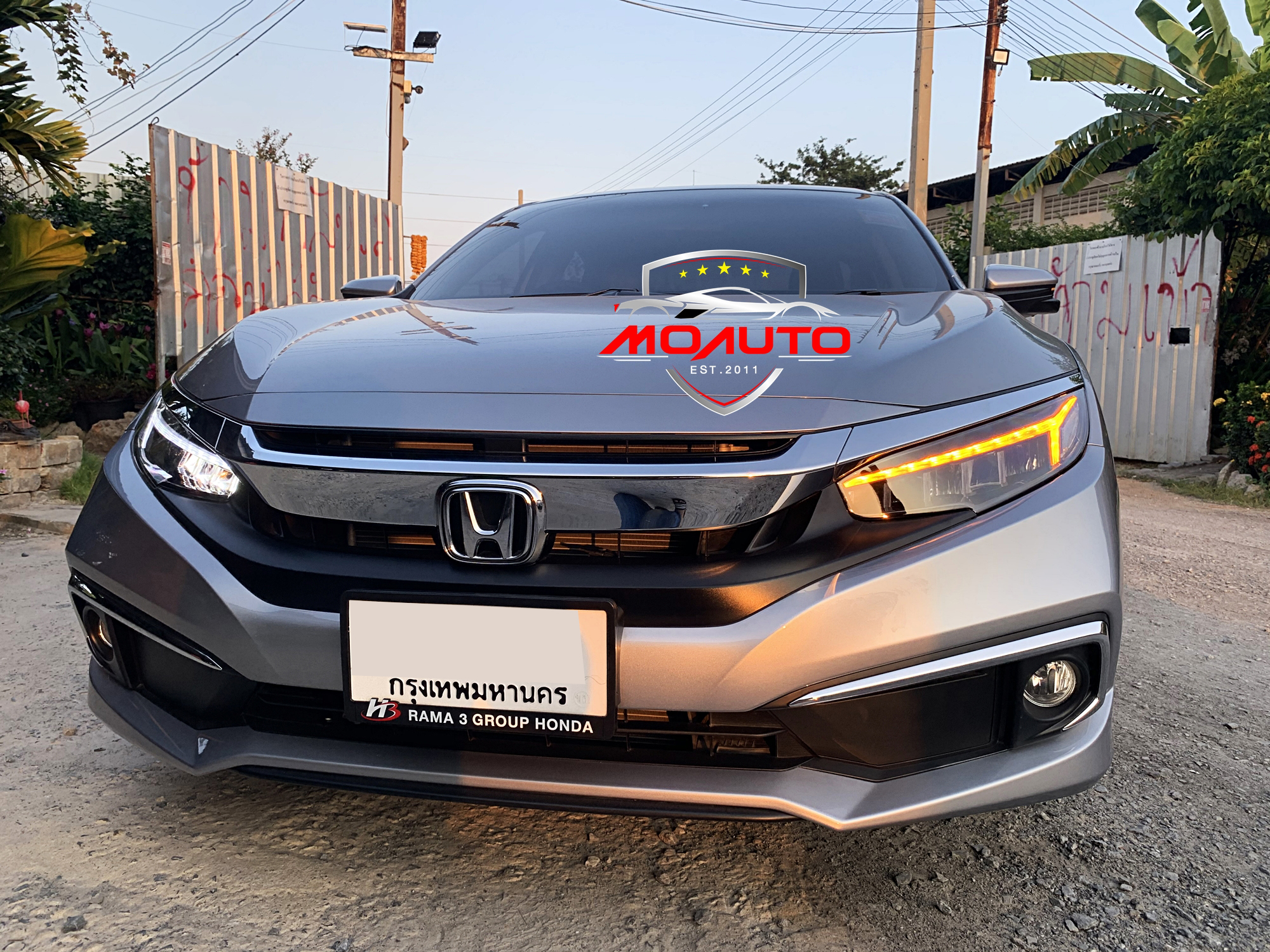 โคมไฟหน้า LED ทรง Audi Style CIVIC FC / FK 2016-2021