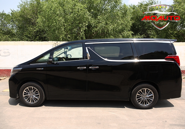 ขอบหน้าต่างชายประตูหลังสแตนเลท ALPHARD / VELLFIRE 30 MC