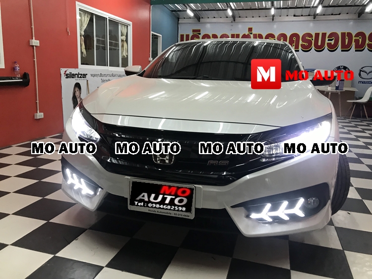 ไฟ Daylight CIVIC FC ทรง Lambo Style