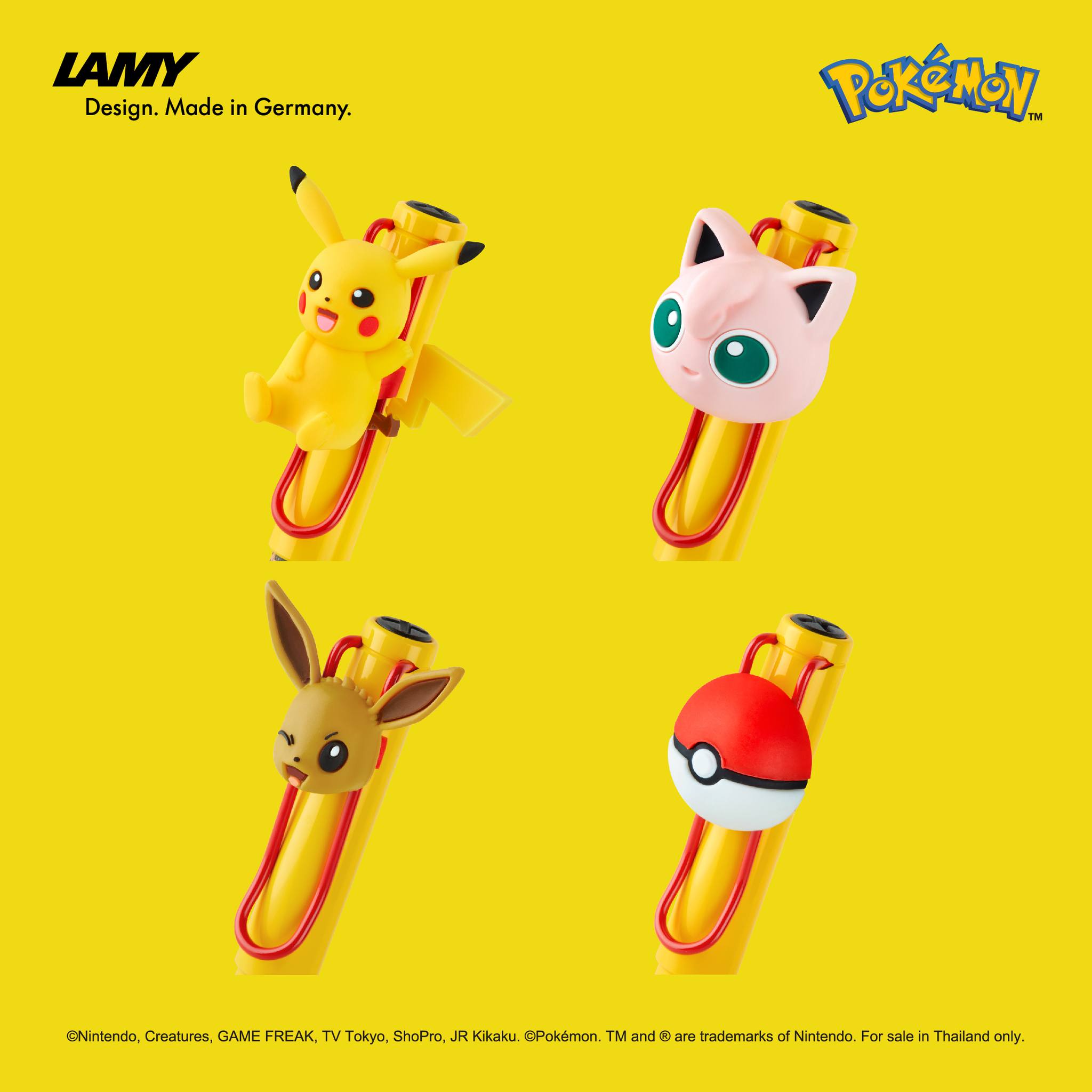 LAMY X POKEMON THAILAND 2022 LIMITED EDITION