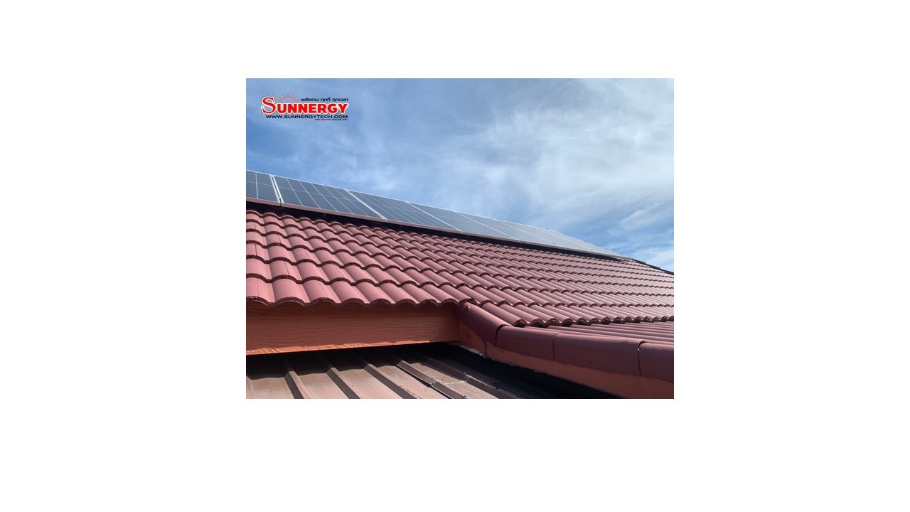 ติดตั้งออนกริด 3.64 kW 1p 455 HW อำเภอศรีราชา จังหวัดชลบุรี