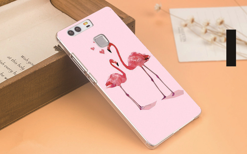 Case Huawei P7 / Pre-order * FLamingos เคสพลาสติกแข็งทนทาน รูปแบบอินเทรนด์ ไม่ซีดจาง *