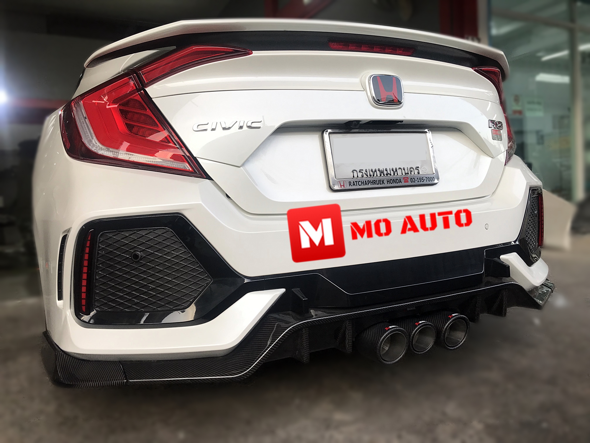 ชุดแต่ง TYPE-R สำหรับ CIVIC FC 2016-2021 (แบบเปลี่ยนกันชน)