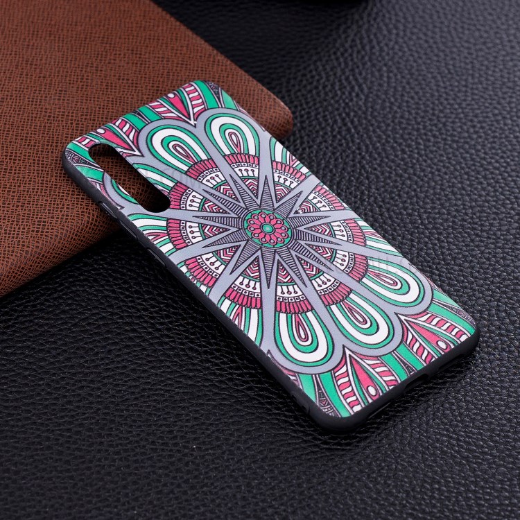 Case Huawei P20 Pro / Pre-order * รูปแบบลายนูน Soft TPU สามารถบิดได้อย่างอิสระโดยไม่มีการเปลี่ยนรูป *