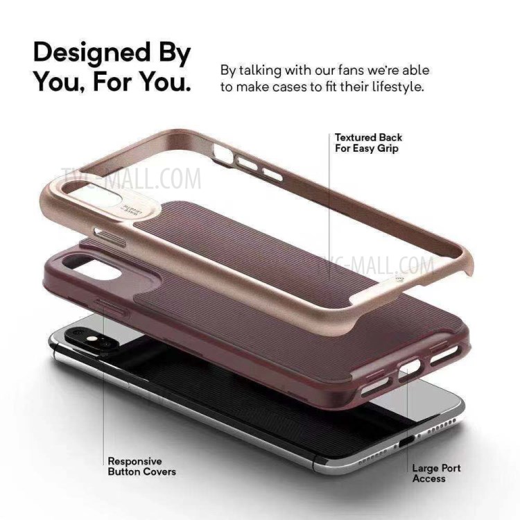 Case iPhone X , iPhone XS / Pre-Order * Shock Absorbing TPU PC Hybrid *