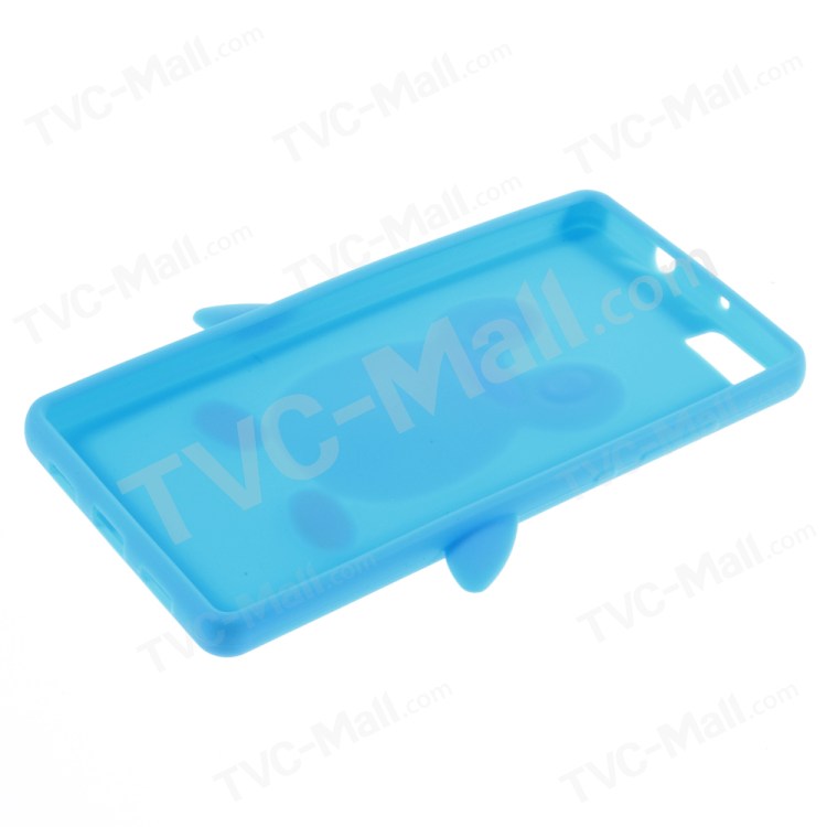 Case Huawei P8 Lite / Pre-order * 3D เพนกวินซิลิโคน *