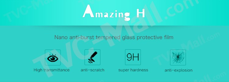 กระจกนิรภัย Huawei P9 / Pre-order * NILLKIN Amazing H ความแข็ง 9H แต่เพียง 0.33mm หนา *