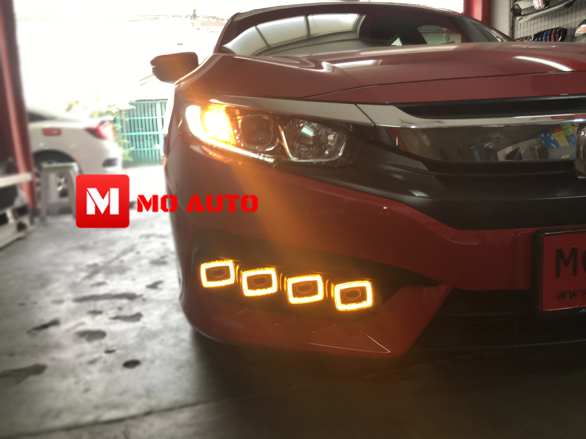 ไฟ Daylight CIVIC FC ทรง DUCATI STYLE 2016-2018