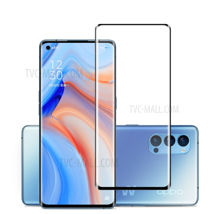 กระจกนิรภัย OPPO Reno4 Pro / Pre-Order * AMORUS 3D Full Size ฟิล์มกระจกนิรภัยโค้งเต็มจอ AMORUS 3D Full Size *