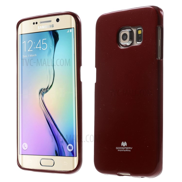 Case Samsung Galaxy S6 edge / Pre-order * MERCURY GOOSPERY Glitter ผง TPU *