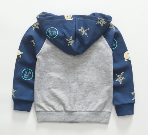 เสื้อแจ็คเก็ต สีเทา-กรมท่า ไซส์ 120