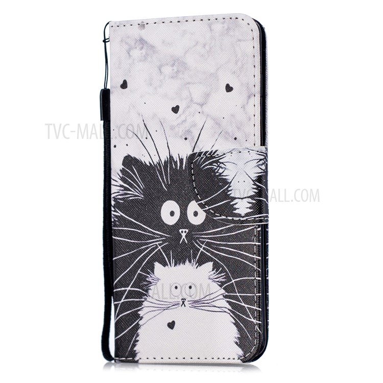 Case Samsung Galaxy S10 / Pre-Order * กระเป๋าสตางค์พิมพ์รูปแบบยืน เคสที่มีสายคล้องมือ *