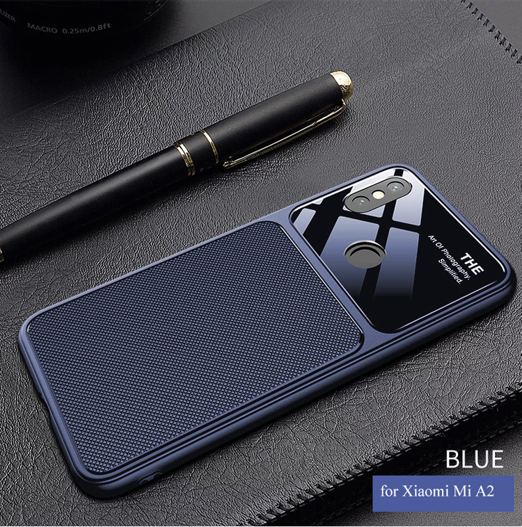 Case Xiaomi Mi A2 / Mi 6X / Pre-Order * LENUO กระจกนิรภัยเลนส์ TPU วัสดุนำเข้าจากเยอรมัน Bayer *