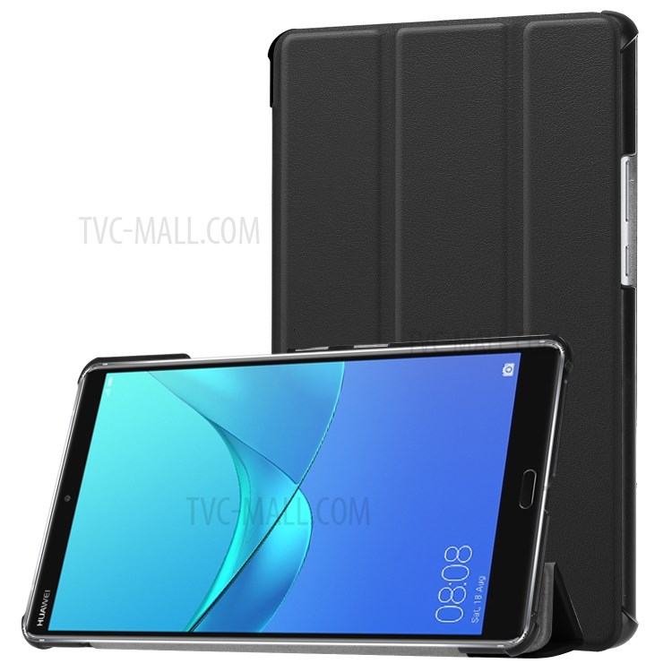 Case Huawei MediaPad M5 / Pre-Order * เคสหนัง 3-พับพร้อมขาตั้ง *