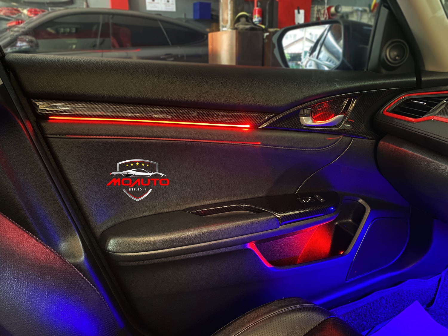 ไฟ Ambient light ตรงรุ่น V1 CIVIC FC / FK