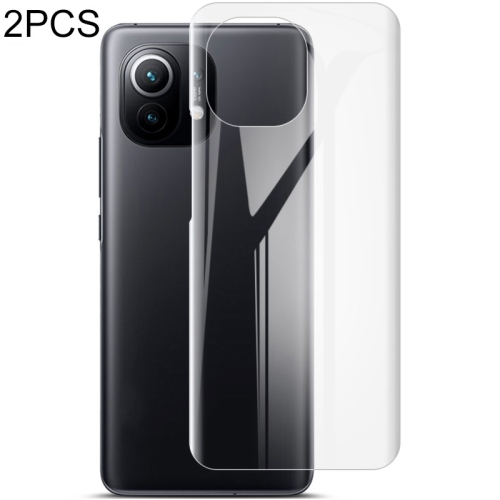 ฟิล์มกันรอยด้านหลัง Xiaomi Mi 11 5G # Pre-Order * 2 ชิ้น IMAK 0.15 มม. ตัวป้องกันหน้าจอโค้งเต็มรูปแบบฟิล์มกันรอยหลัง Hydrogel *