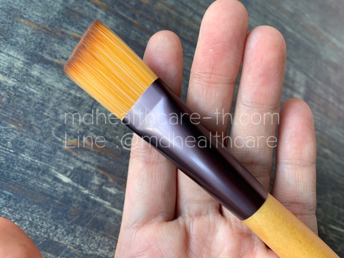 แปรงมาร์คหน้า - ขนาดกลาง M 17.5cm.***ขนแปรงพิเศษ อ่อนนุ่ม เกรดพรีเมี่ยมA