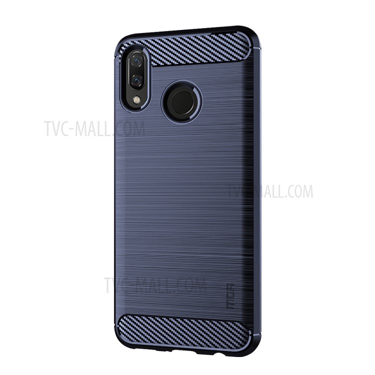 Case Huawei Y9 2019 / Pre-orde * MOFI คาร์บอนไฟเบอร์ Texture Brushed TPU Cover *