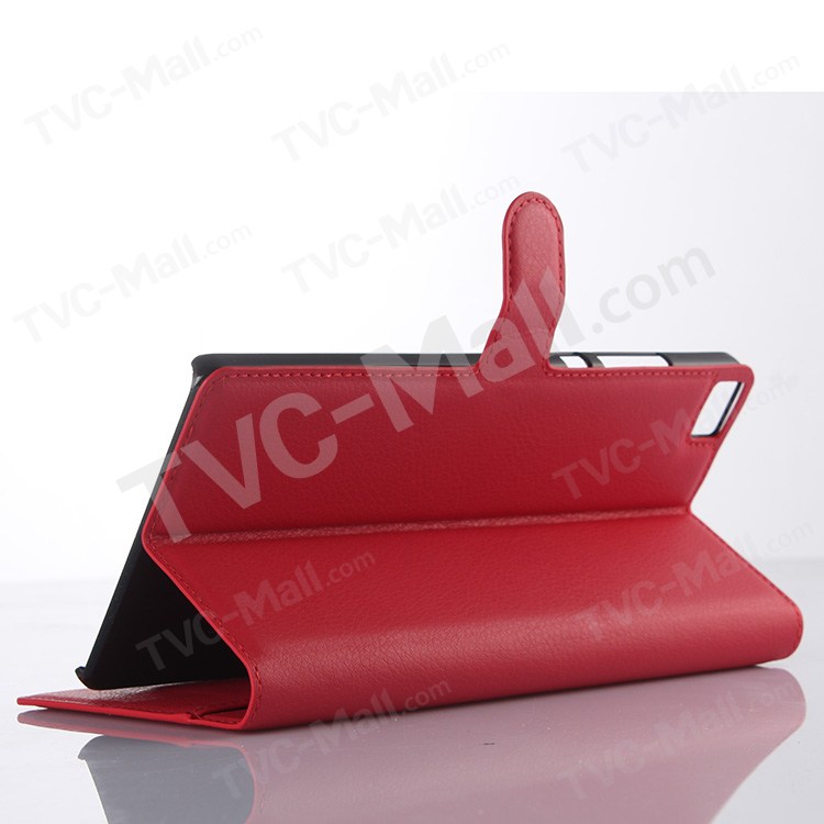 Case Huawei P8 Max / Pre-order * เคสผิวลิ้นจี่ สะดวก 3 และช่องเสียบการ์ด 1 ช่องเงินสด *