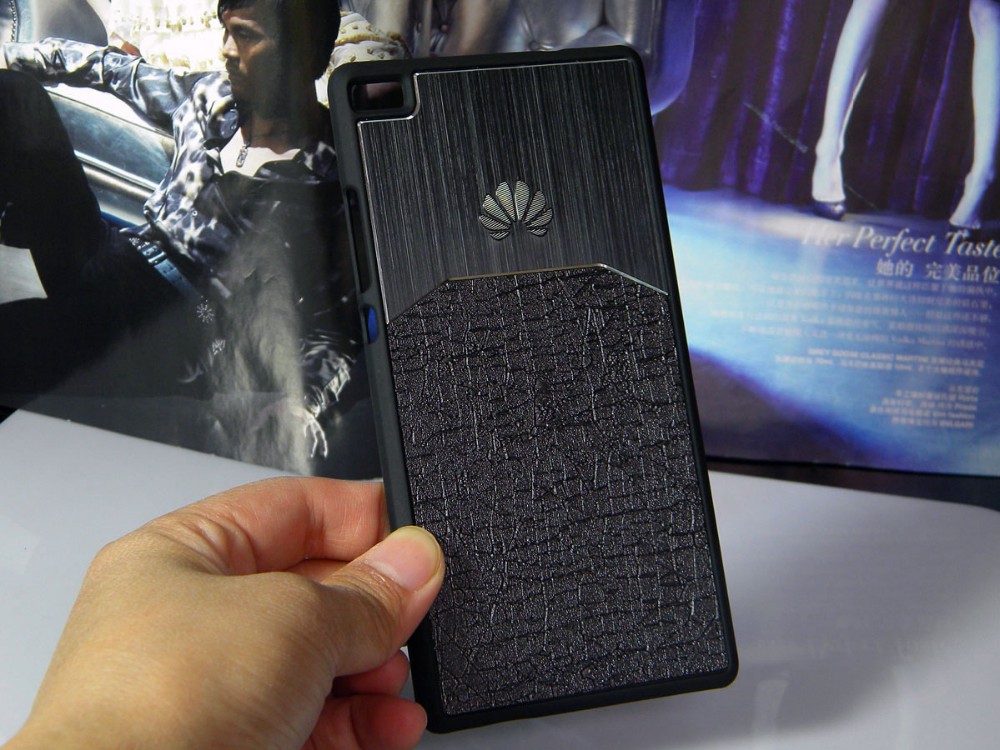 Case Huawei P8 Lite / Pre-order * เคสหรูหรา ขัดอลูมิเนียมโลหะ ผิวHybird ปกแข็ง *