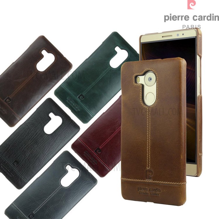 Case Huawei Mate 8 / Pre-order * PIERRE CARDIN ซองหนังแท้เคลือบแข็ง *
