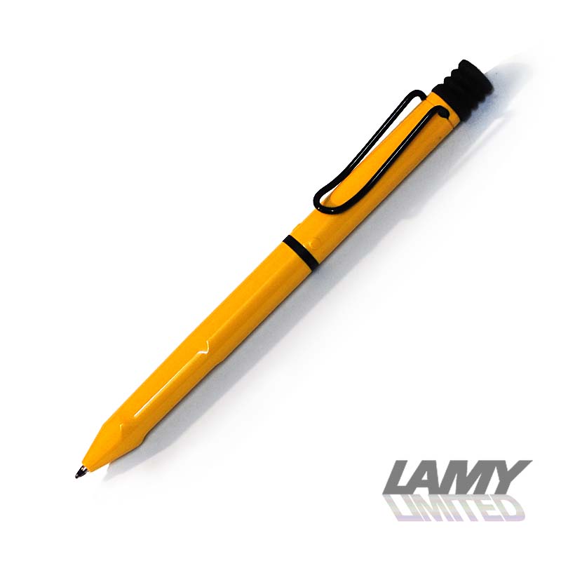 Lamy Safari Twin Pens Deep Yellow With Black clip
