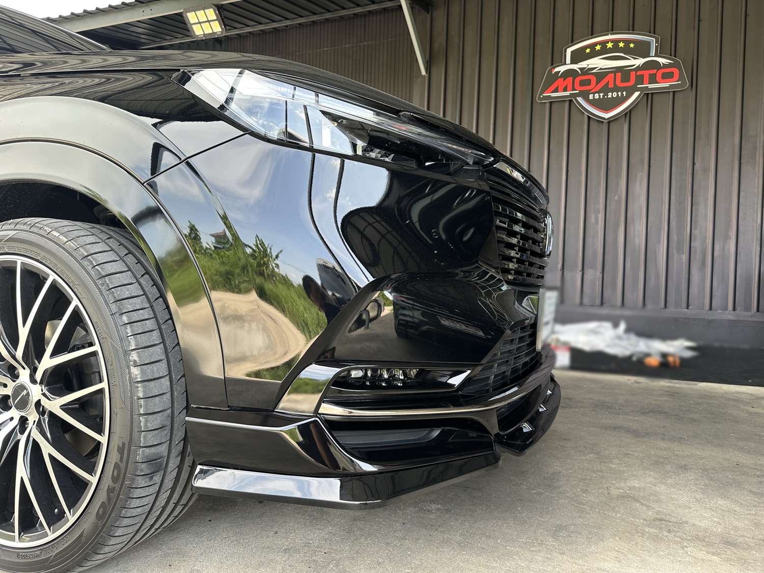 ลิ้นสเกิร์ต หน้า-หลัง ดำเงา HR-V 2022-2025