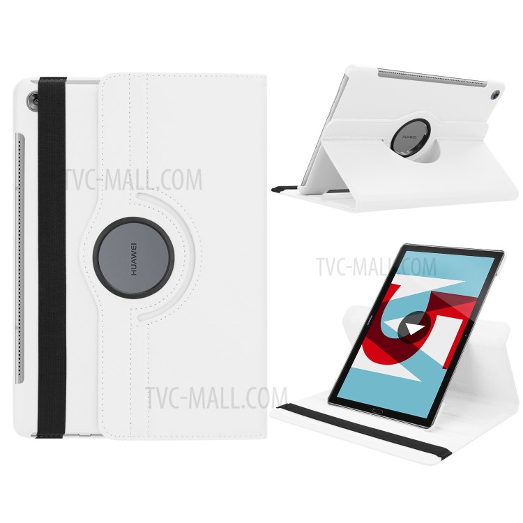 Case Huawei MediaPad M5 Pro / Pre-Order * เคสผิวลิ้นจี่ หมุน 360 องศาช่วยให้มองเห็นแนวนอนและแนวตั้ง *