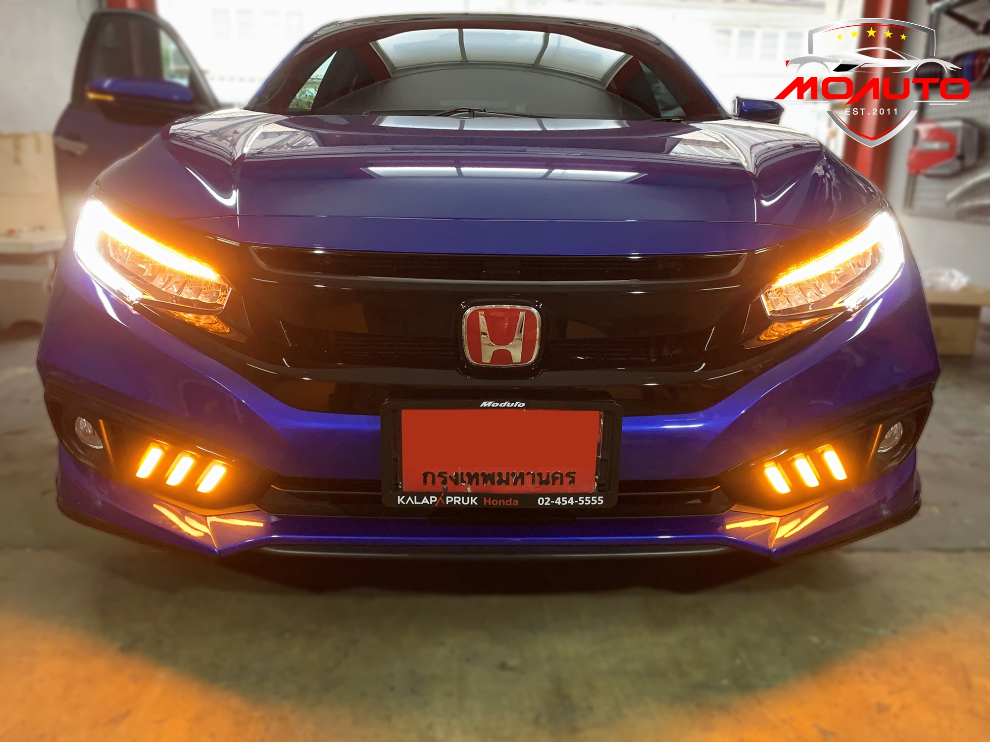 ไฟ Daylight ทรง Mustang CIVIC FC MC 2019-2021