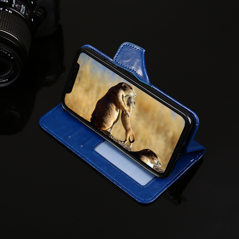 Case OPPO A3S / Pre-order * เคสกระเป๋าสตางค์ หนัง PU 2 ช่องใส่บัตร 1 ช่องสตางค์ *