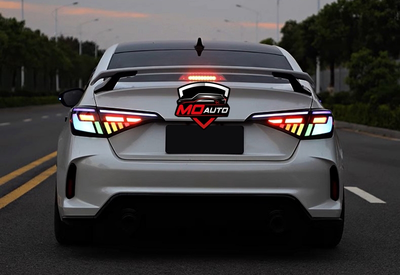 ไฟท้าย FULL LED CIVIC FE ทรง M1 RGB