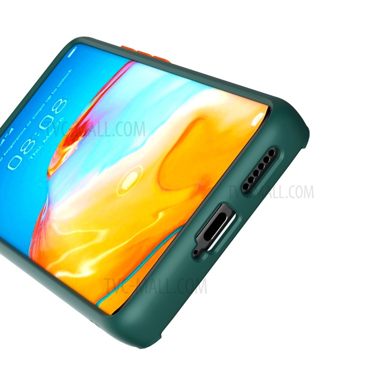 Case Huawei P40 Pro / Pre-order * เคส Soft TPU ขอบ 2 สี + Matte PC Back ไฮบริด *