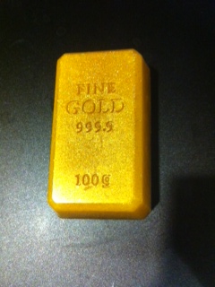 แม่พิมพ์ รูปทองคำแท่ง 100g 5 ช่อง 5.3*8.7*2.7cm