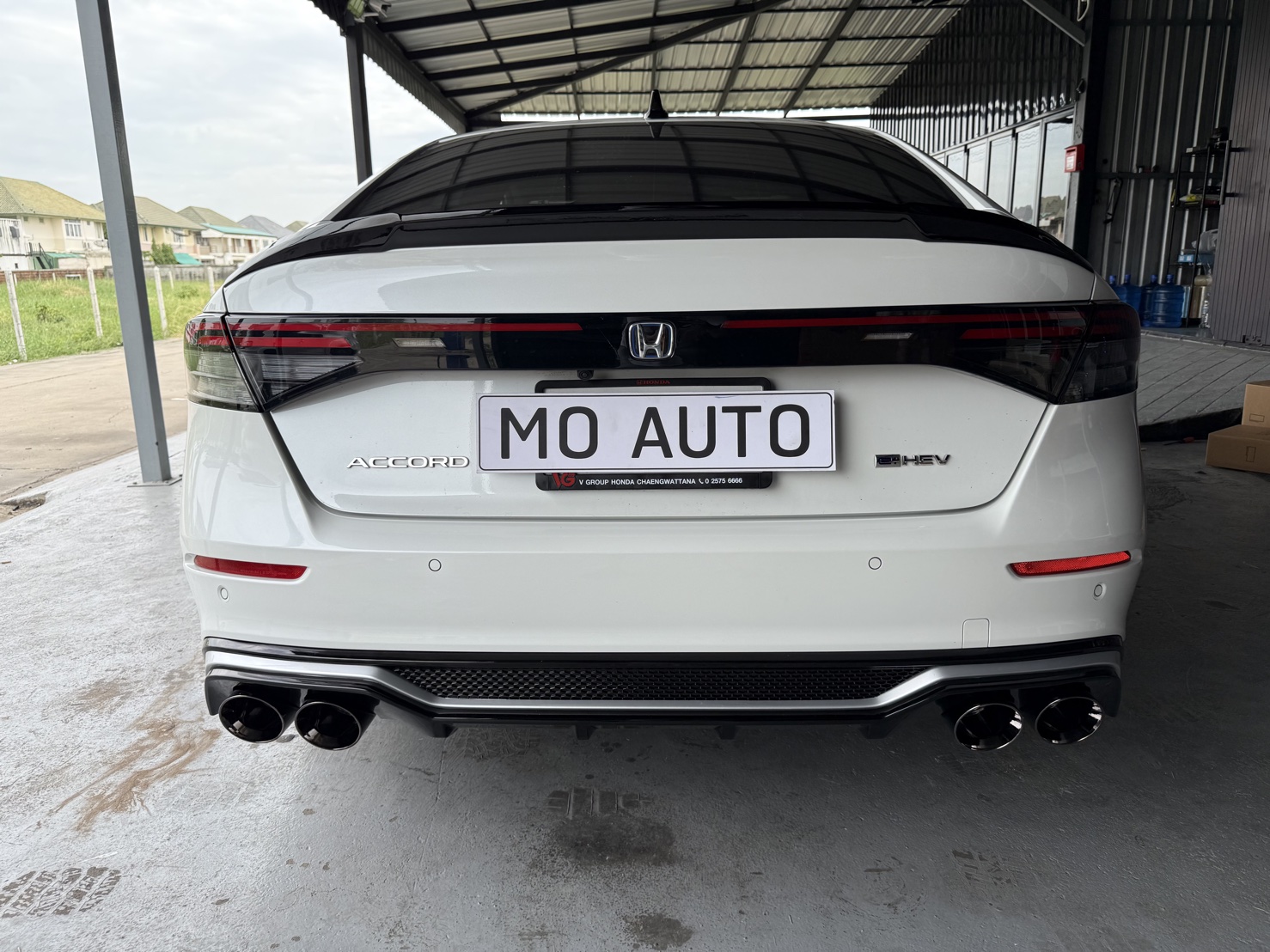 ชุดแต่งสเกิร์ตรอบคัน NEW ACCORD G11 ทรง AKASAKA