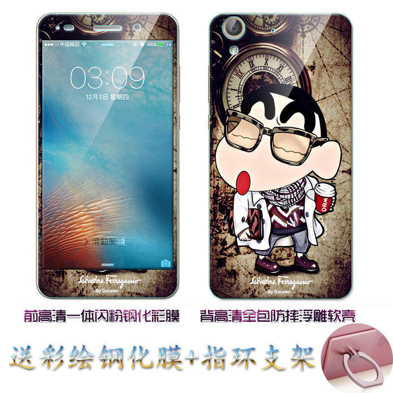 Case Huawei Y6ii / Pre-orde * เคส TPU ลายการ์ตูนน่ารักๆ + กระจกนิรภัย *