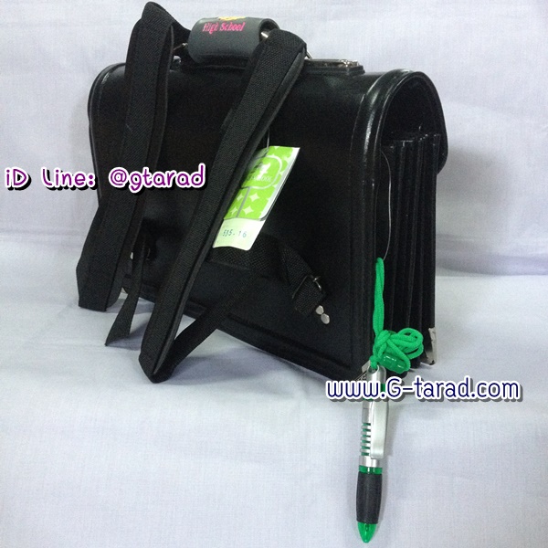 กระเป๋านักเรียน HighSchool หูโยก 5 ชั้น มีสายเป้หลัง