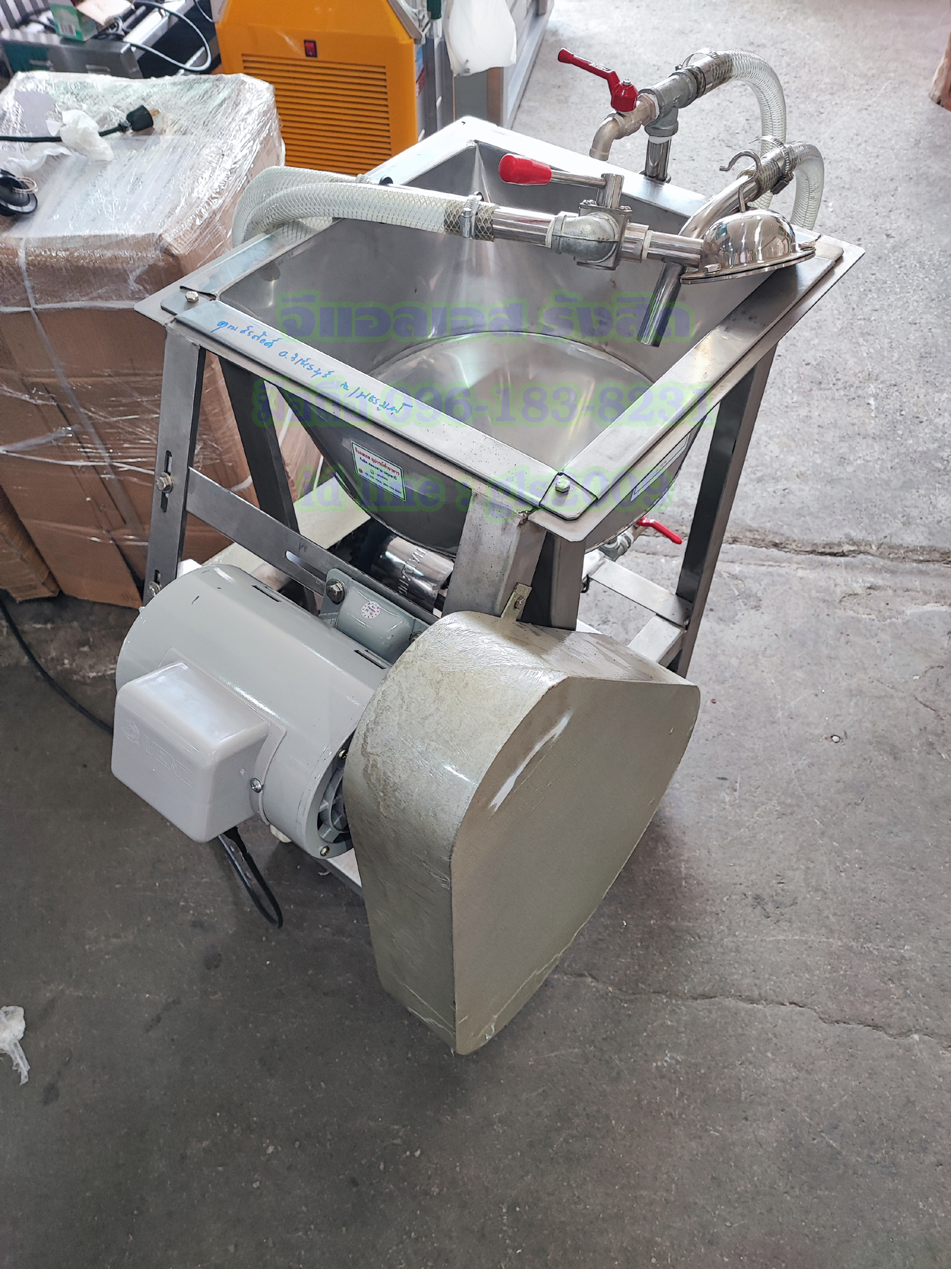 เครื่องโรยเส้นขนมจีนโครงสแตนเลส