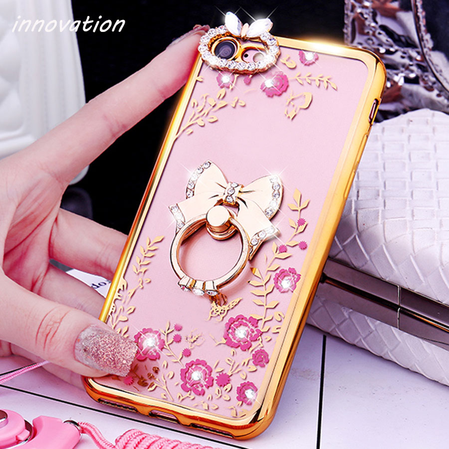 Case Huawei P10 Plus / Pre-order * เคสหรูหราเทคนิคการชุบทอง TPU ซิลิโคนอ่อนนุ่ม + แหวน *