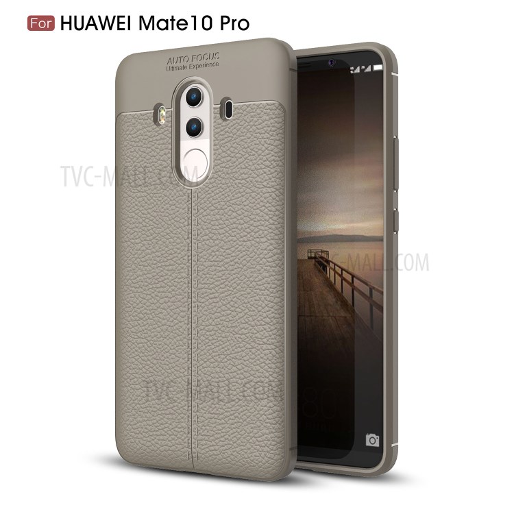 Case Huawei Mate 10 Pro / Pre-order * ผิวลิ้นจี่นุ่ม TPU มีปุ่มสัมผัสที่นุ่มมือ*