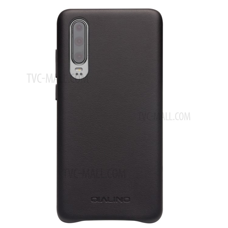 Case Huawei P30 / Pre-Order * QIALINO เคสแข็ง PC เคลือบหนังแท้ *