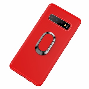 Case Samsung Galaxy S10 / Pre-Order * Matte TPU Mobile Shell พร้อมแหวนนิ้วแม่เหล็กขา *