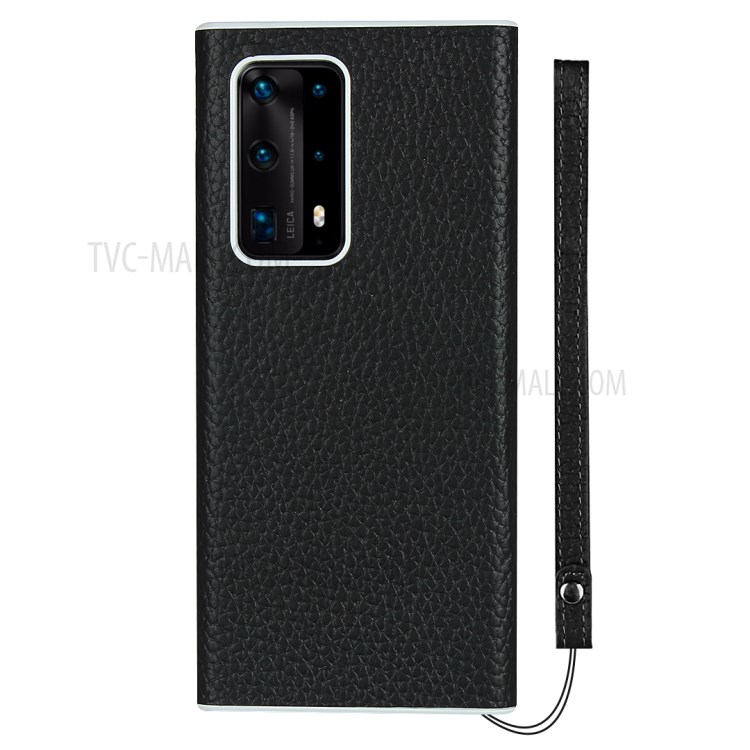 Case Huawei P40 Pro+ # Pre-order * เคสผิวลิ้นจี่เนื้อหนังแท้เคลือบผิวป้องกันลายนิ้วมือ *