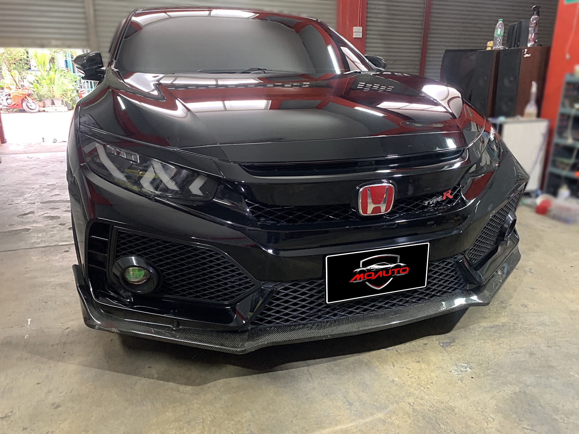 ชุดแต่ง TYPE-R สำหรับ CIVIC FC 2016-2021 (แบบเปลี่ยนกันชน)