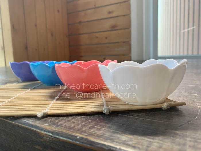 4ใบ ถ้วยมาร์คหน้า ถ้วยสครับ ถ้วยน้ำมันนวด ขนาด 8.5*3.5cm. (90ml.)วัสดุพลาสติกหนา-เลือกสีได้