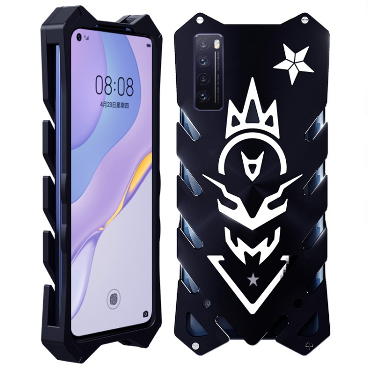 Case Huawei Nova 7 / Pre-order * เคสโลหะอลูมิเนียมอัลลอยด์กันกระแทกลายวัลแคน *