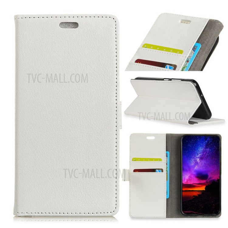 Case Huawei nova 2i / Pre-order * เคสผิวลิ้นจี่เนื้อหนังยืน Protector *