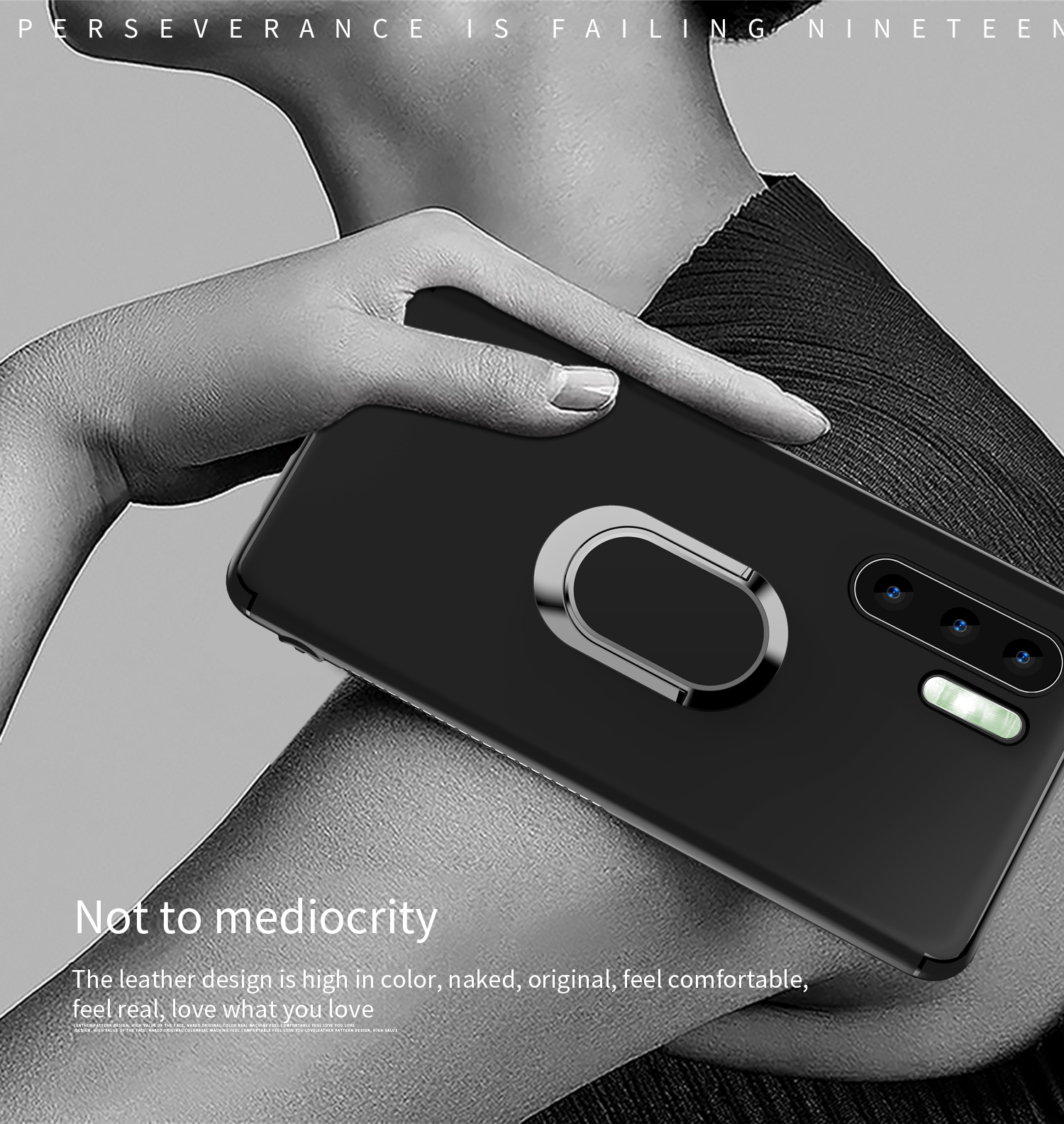 Case Huawei P30 Pro / Pre-Order * เคส TPU+ แหวนนิ้วแม่เหล็ก+ขาตั้ง *