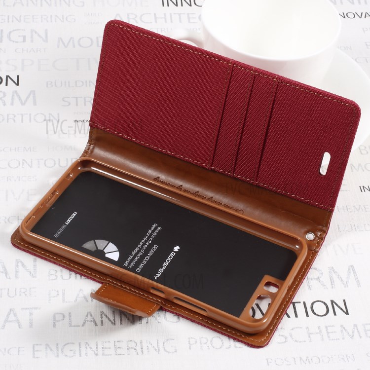 Case Huawei P10 Plus / Pre-order * MERCURY GOOSPERY Canvas Diary *