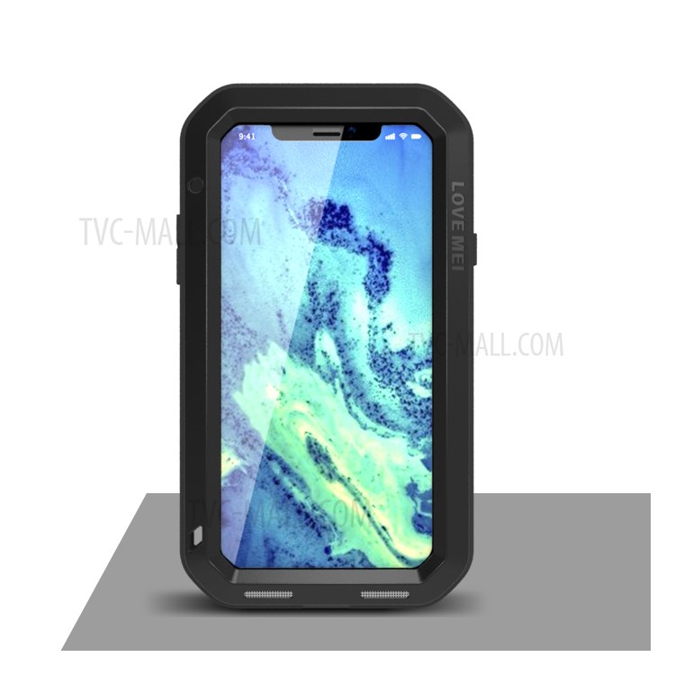 Case iPhone X, iPhone XS # Pre-Order * LOVE MEI วัสดุ: โลหะ + TPU + กระจกนิรภัยหุ้มเกราะ *