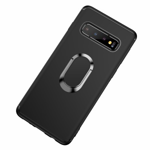 Case Samsung Galaxy S10 / Pre-Order * Matte TPU Mobile Shell พร้อมแหวนนิ้วแม่เหล็กขา *